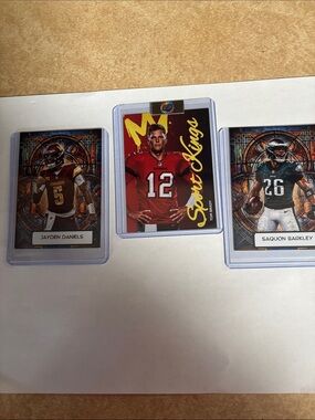 Tom Brady Sport Kings Red Football Card Football lot 5